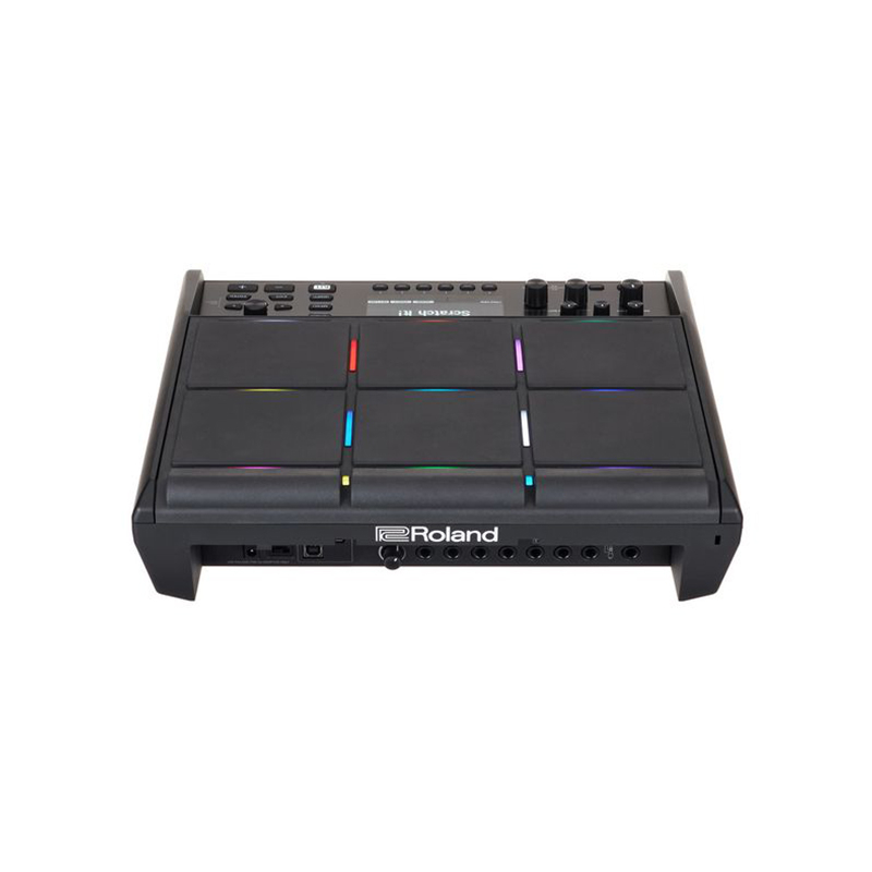 roland-spd-sx-pro-all-in-one-แผ่นเคาะตัวอย่างแทมบูรีนไฟฟ้า