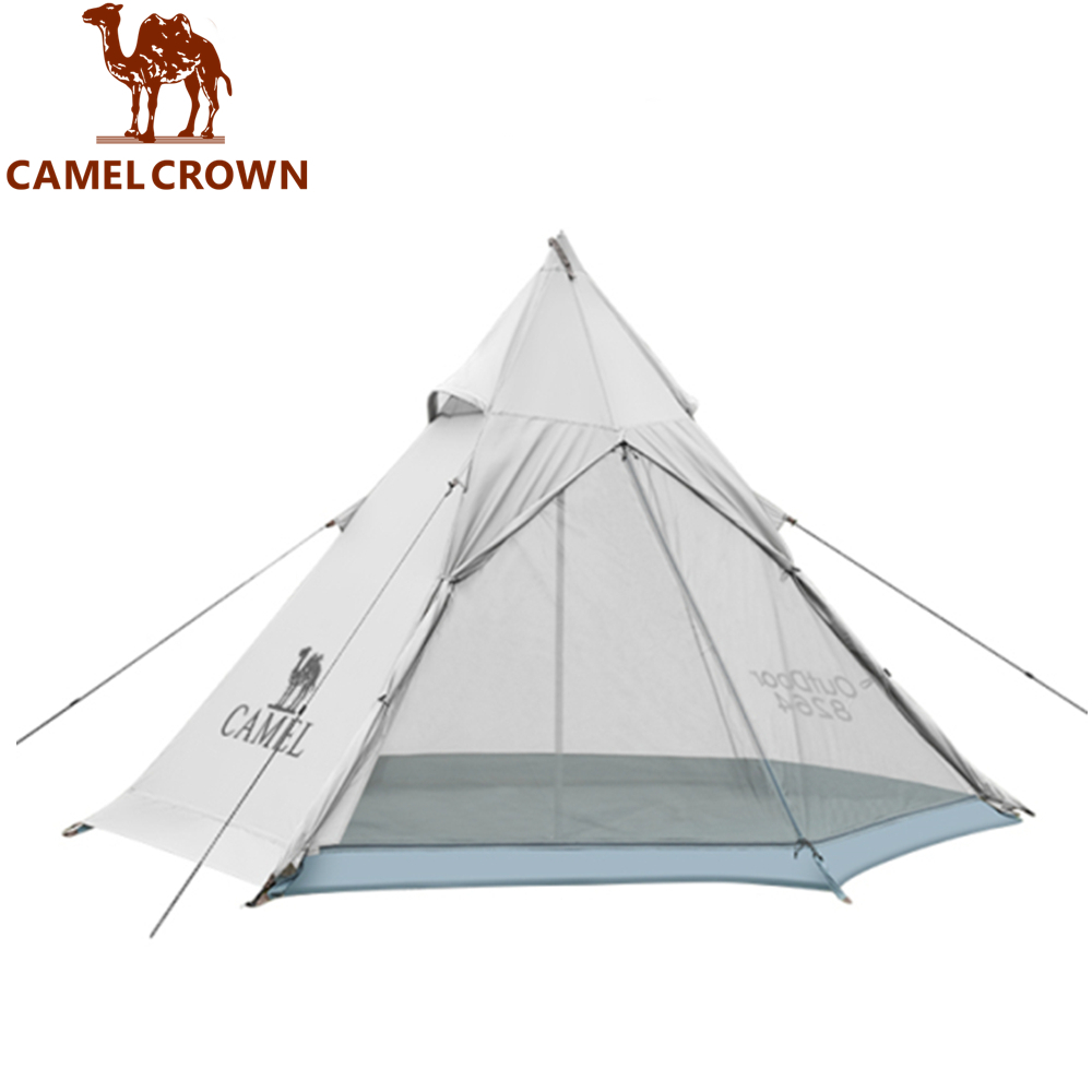 camel-crown-3-4-คน-เต็นท์หกเหลี่ยมพีระมิด