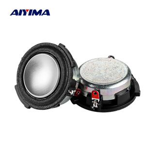 AIYIMA 2Pcs 1 Inch Full Range Audio Portable Speaker 4 Ohm 4W Woofer Loudspeaker Speaker Home Theater Sound System