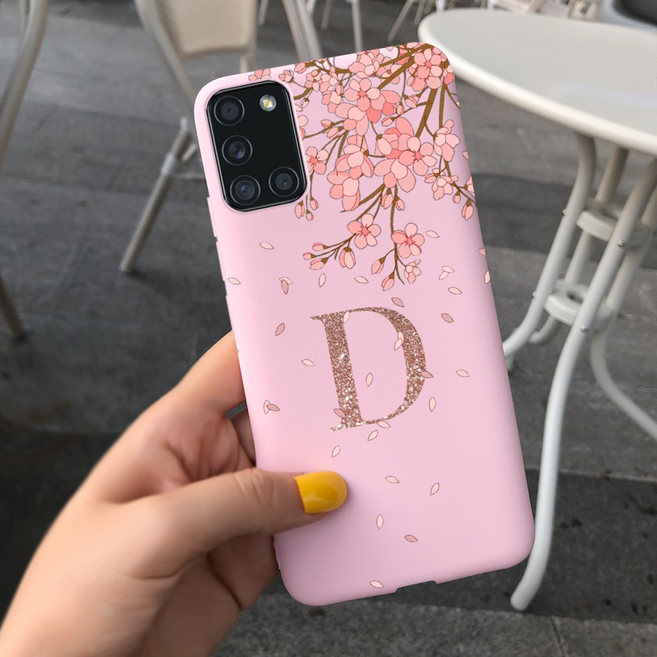 เคสโทรศัพท์มือถือแบบนิ่ม-ลายมงกุฎ-ตัวอักษรน่ารัก-สําหรับ-samsung-galaxy-a31-sm-a315g-sm-a315f-a31-a-31