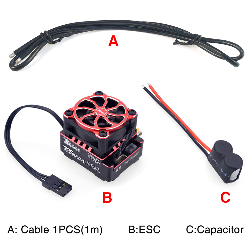 มอเตอร์ไร้แปรงถ่าน Rocket-RC Thunder 540 และ ESC 160A Combo สําห