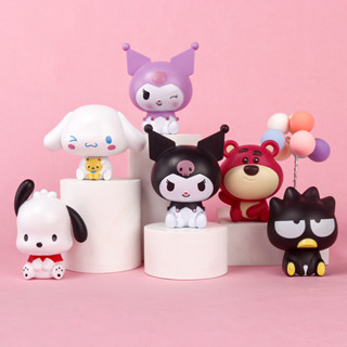 Kuromi Jade Mandarin Dog Pacha Dog KT Hello Kitty Melody ขนมหวานอบตกแต่งเค้กวันเกิด