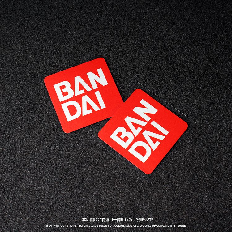 พร้อมส่ง-bandai-สติกเกอร์สะท้อนแสง-กันดั้ม-bandai-แนวสตรีท-สร้างสรรค์-สําหรับติดตกแต่งรถยนต์