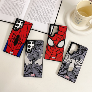 เคสป้องกันโทรศัพท์มือถือ ลาย Marvel Spider Man Venom สําหรับ samsung S22Ultra S23 S23+ S23Ultra