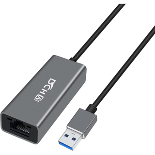 Dtech อะแดปเตอร์แปลงสายเครือข่าย USB เป็นอีเธอร์เน็ต 3.0 10 100 1000 mbps Gigabit พร้อมไฟ LED สําหรับแล็ปท็อป โน้ตบุ๊ก คอมพิวเตอร์ โมเด็ม