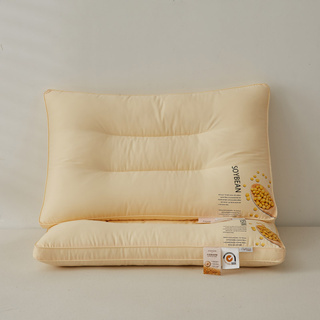 Allswonderland  หมอนรองคอ ผ้าฝ้าย หมอน pillow 100% แบบนิ่ม ระบายอากาศได้ดี