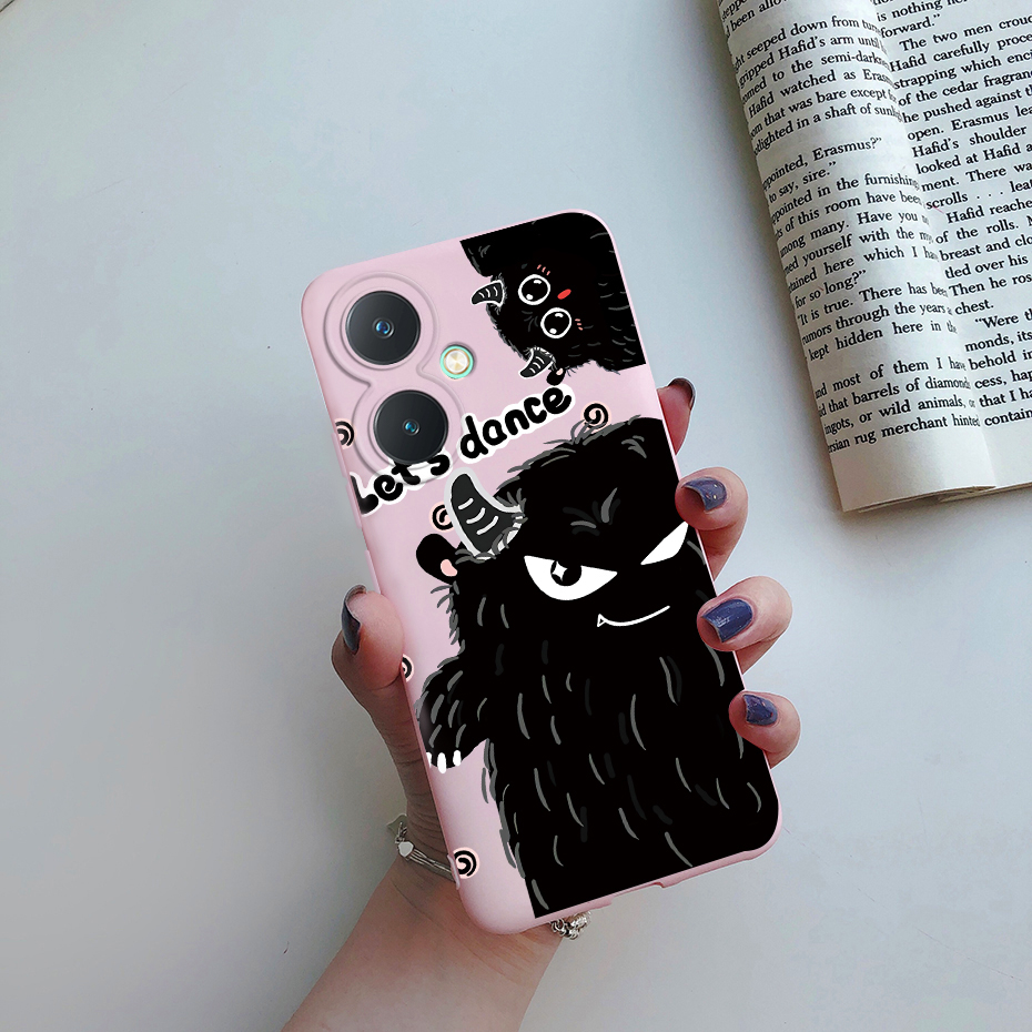 เคสโทรศัพท์มือถือ-tpu-นิ่ม-พิมพ์ลายดอกไม้-นักบินอวกาศ-สําหรับ-vivo-y27-4g-y27-y-27-v2249-2023