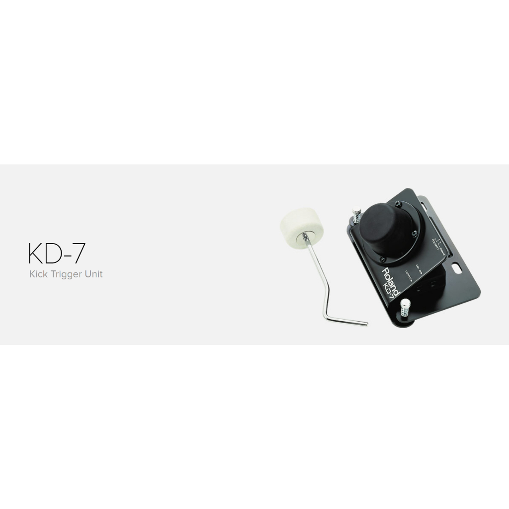 roland-kd-7-กลองทริกเกอร์ไดนามิก-ไวต่อการเตะ