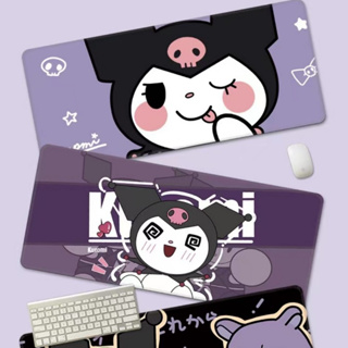 【Kuromi】cartoon Cute Mouse Pad Super Creative Big Game Computer Female Keyboard Office Man Long Desk Mat