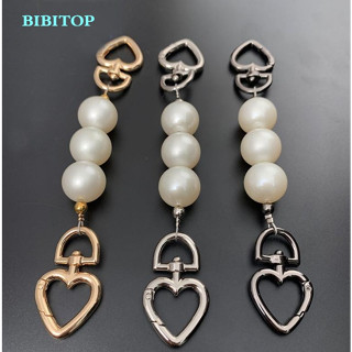 BIBITOP สายโซ่กระเป๋า ประดับไข่มุก