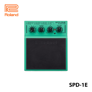Roland SPD-1E แผ่นเคาะตัวอย่างกลองอิเล็กทรอนิกส์ อุปกรณ์เสริมเครื่องดนตรี