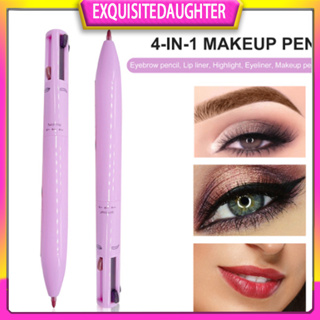 4-in-1 ปากกาอายไลเนอร์ ลิปกลอส 4 สี 4-in-1