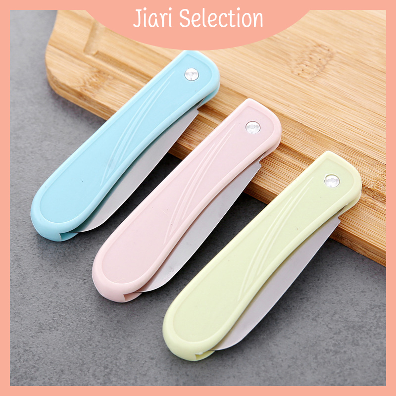 jiari-selection-สินค้าใหม่-เวลา-จำกัด-ราคาต่ำ-มีดเล็ก-มีดพกพา-มีดปอกผลไม้-มีดสแตนเลส-มีดหั่น-มีดผลไม้-มีให้เลือก3สี-ชมพู-ฟ้า-เขียว-จัดส่ง24ชม