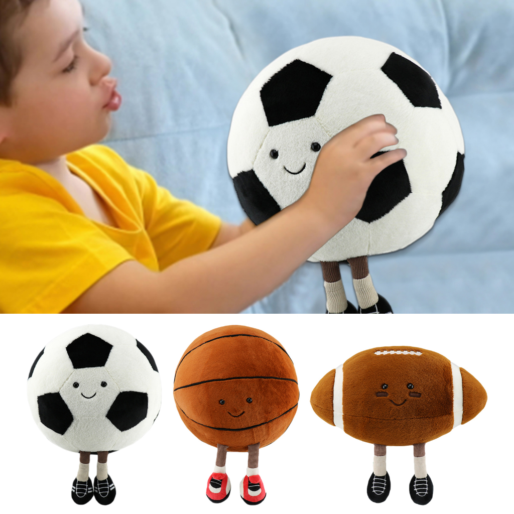 กีฬาแสนสนุก-อเมริกันฟุตบอล-บาสเก็ตบอล-ตุ๊กตาจุกนมหลอก-ตุ๊กตารักบี้-ตุ๊กตาเด็ก