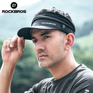 Rockbros หมวกคลุมหัว กันแดด ระบายอากาศ สําหรับขี่จักรยานเสือภูเขา กลางแจ้ง
