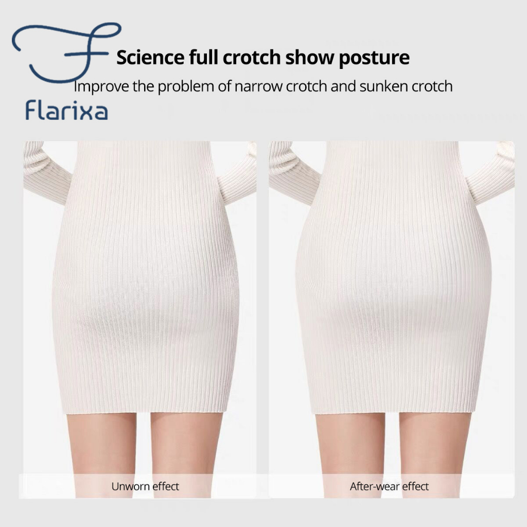 flarixa-กางเกงชั้นใน-ยกกระชับสะโพก-เอวสูง-ควบคุมหน้าท้อง-กระชับสัดส่วน-กางเกงขาสั้น-ผ้าเรยอน-ไร้รอยต่อ-เพื่อความปลอดภัย-สําหรับผู้หญิง