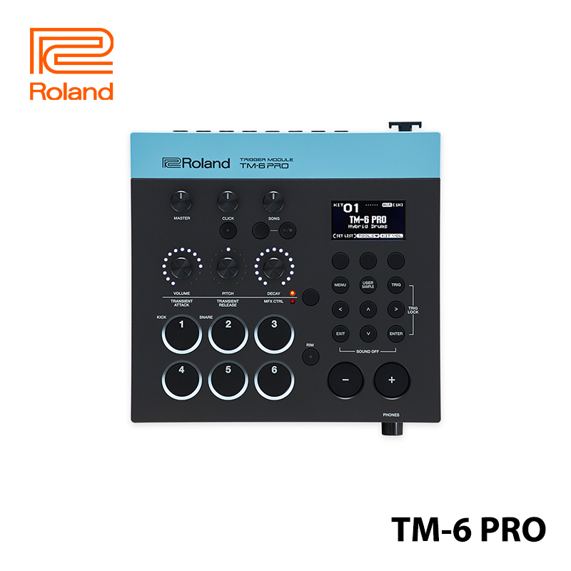 roland-tm-6-pro-โมดูลกลองไฮบริด-พร้อมทริกเกอร์กลองอะคูสติก