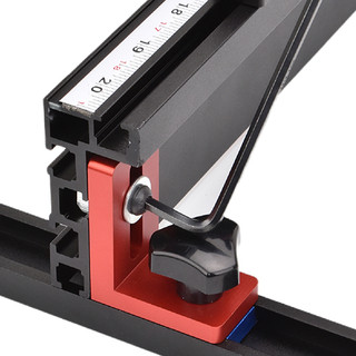 Kit Fermo Di Arresto Per Guida T-Track Con Impugnatura Rapida - Limitatore Di Scivolo In Bachelite Per Lavorazione Del Legno, Artigiani E Fai-Da-Te