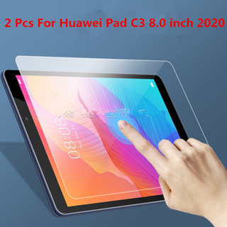ฟิล์มกระจกนิรภัยกันรอยหน้าจอแท็บเล็ต สําหรับ Huawei Pad C3 8.0 นิ้ว 2020 2 ชิ้น
