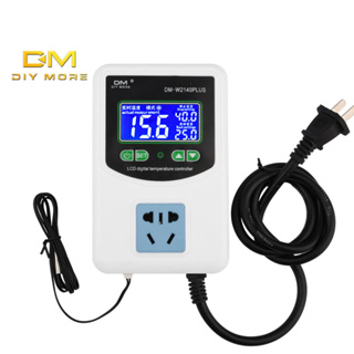 Diymore DM-W2140 Plus, AC110-220V 3500W เทอร์โมสตัท LCD พลังงานสูง, 16A การสลับกระแสไฟ / อุณหภูมิสูงพิเศษ / สัญญาณเตือนอุณหภูมิสูงและต่ํา