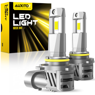 Auxito หลอดไฟหน้า LED HB3/9005 80W 16000LM 6500k ปรับได้ สีขาว แบบเปลี่ยน สําหรับฮาโลเจน 2 ชิ้น