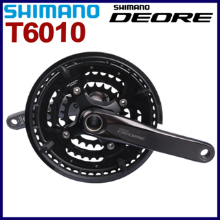 Shimano DEORE ชุดจานหน้า ความเร็ว 10 ระดับ T6010 170 มม. 175 มม. 3x10 48T-36T-26T 30s MTB