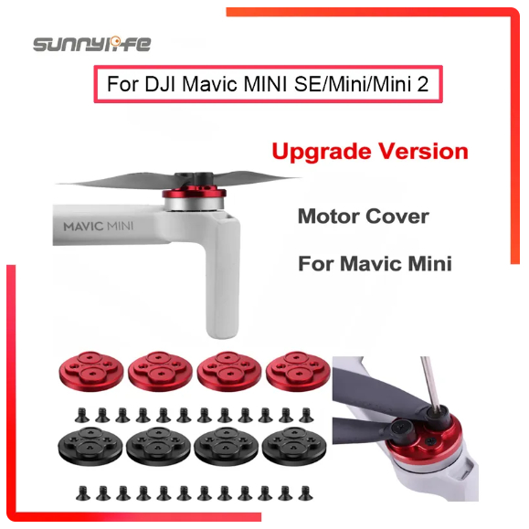 ฝาครอบมอเตอร์-อลูมิเนียม-ป้องกันรอยขีดข่วน-ป้องกันใบพัด-สําหรับอัพเกรด-dji-mavic-mini-dji-mini-2-mini-2-se-mini-se