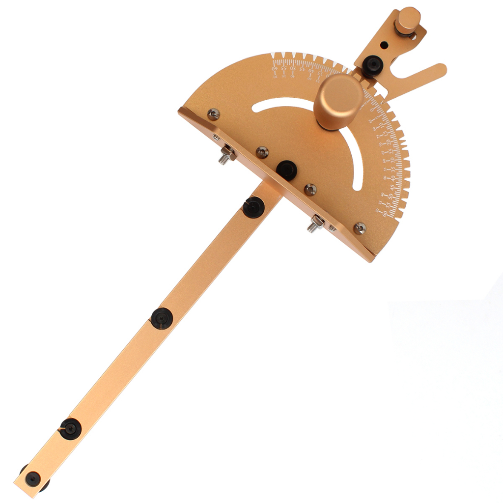 Universal 400mm Fence And Miter Gauge With Track Stop Sawing Assembly ...