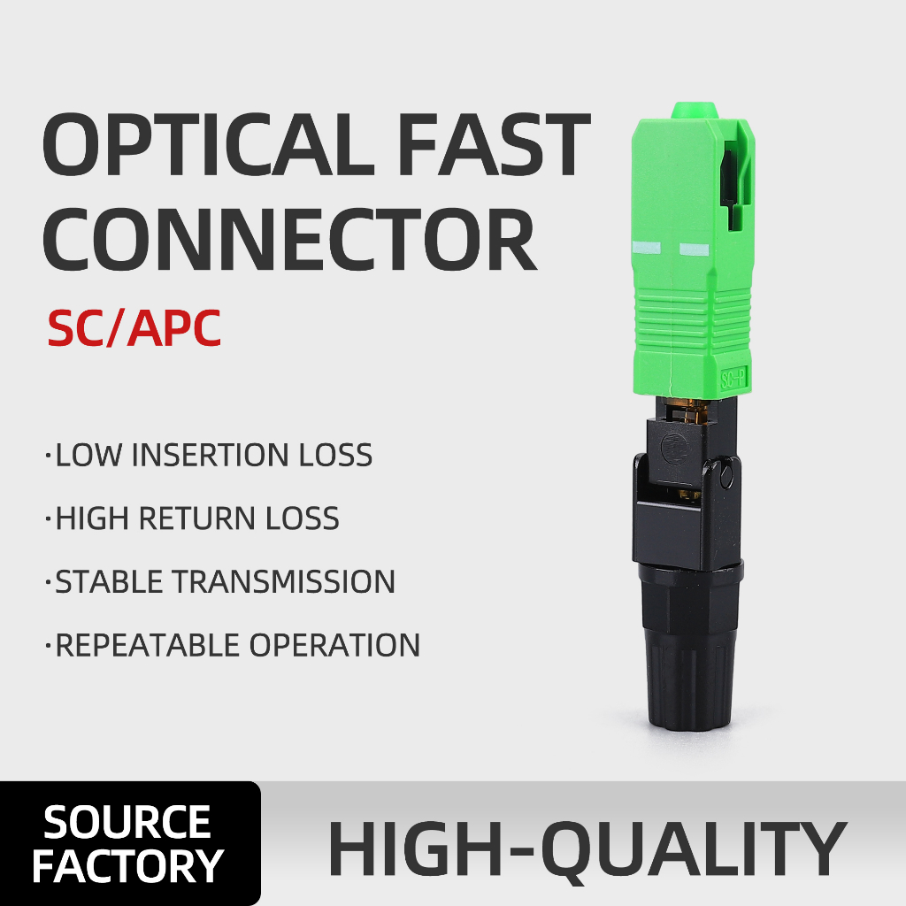 5/10 ชิ้น/เซ็ต SC UPC/APC ไฟเบอร์ออปติก Fast Connector Adapter สําหรับ ...