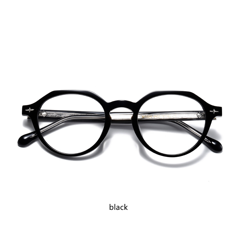 แว่นตาแกะสลัก สองสี แฮนด์เมด สไตล์ญี่ปุ่นย้อนยุค M1024 Tangcao | Shopee ...