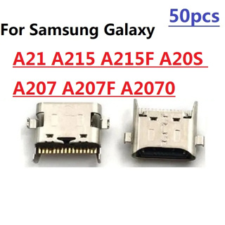 พอร์ตชาร์จ Micro USB สําหรับ Samsung Galaxy A21 A215 A215F A20S A207 A207F A2070