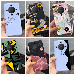 เคสโทรศัพท์ ซิลิโคนนิ่ม กันกระแทก ลายดอกไม้ แฟชั่น สําหรับ Honor X9a 5G 2023 Honor X9a RMO-NX1 6.67 นิ้ว