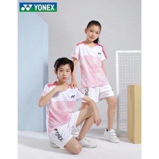 เสื้อกีฬาปิงปองแขนสั้น ลายทีม New Yonex จากเกาหลีใต้ สําหรับเด็กผู้ชาย และเด็กผู้หญิง