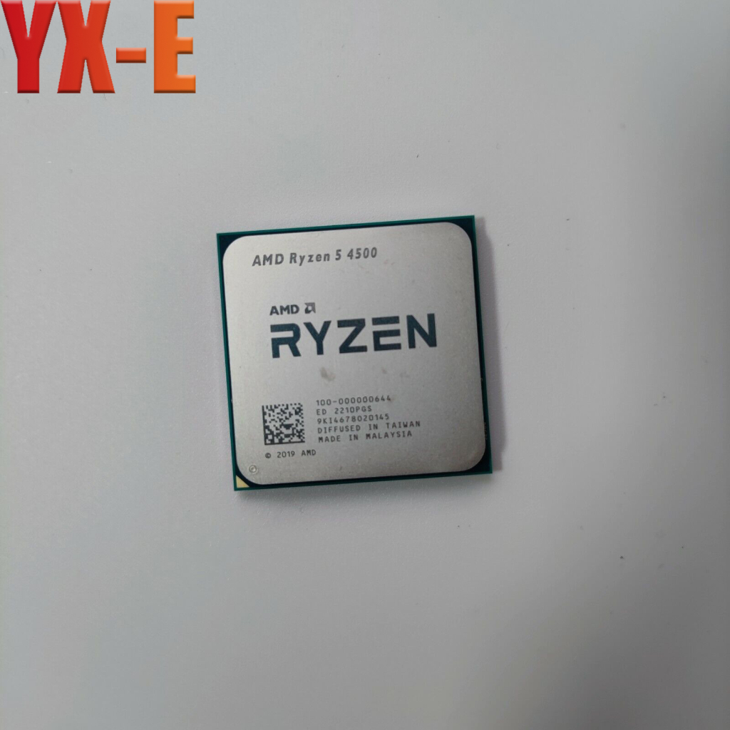 Amd Ryzen 5 4500 AM4 CPU โปรเซสเซอร ์ 3.6GHz สูงสุด 4.1GHz 6 Core ...