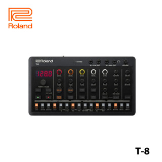 Roland Aira Compact T-8 Beat เครื่องเบส แบบพกพาพิเศษ | ลําดับกลอง TR-REC | รางหกจังหวะ | เอฟเฟกต์ในตัว | การเชื่อมต่อ USB และ MIDI