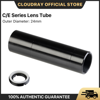 Cloudray C&amp;E Series CO2 ท่อเลนส์ Diameter 24mm สําหรับเลนส์ Dia.20mm FL50.8/63.5/101.6mm สําหรับเครื่องตัดเลเซอร์ CO2