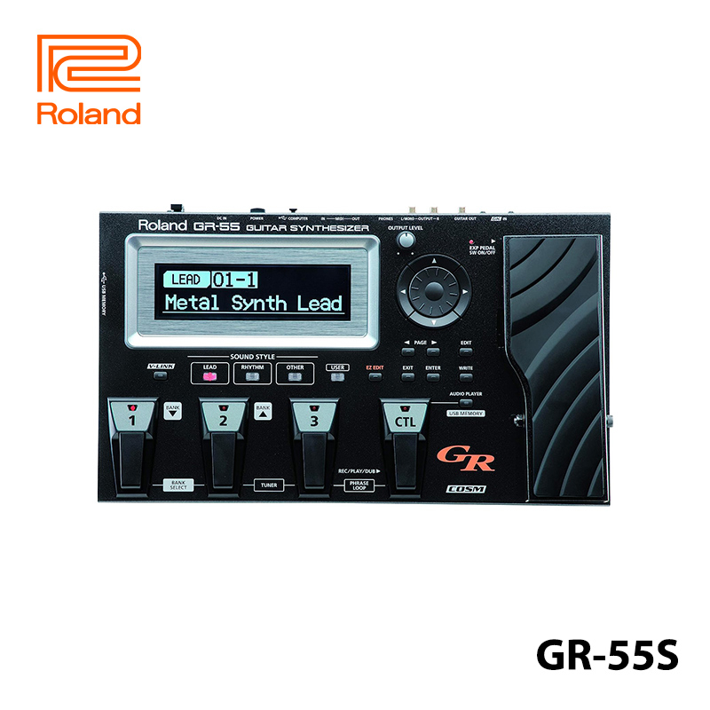 roland-gr-55s-bk-เครื่องสังเคราะห์กีตาร์