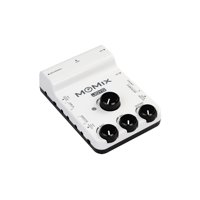 joyo-momix-เครื่องมิกเซอร์เสียงสเตอริโอ-อินเตอร์เฟซ-usb-xlr-สําหรับ-ios-amp-usb-c-บันทึกเสียง-และสตรีมมิ่ง-พร้อมเครื่องดนตรี