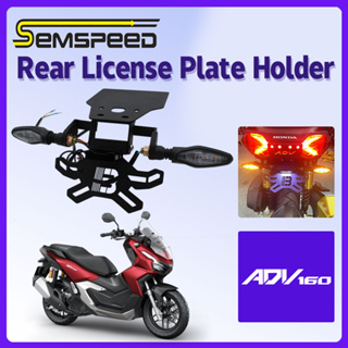 【SEMSPEED】กรอบป้ายทะเบียนรถจักรยานยนต์ สําหรับ Honda ADV160 2022-2023