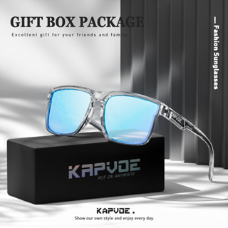 Kapvoe แว่นตากันแดด เลนส์โพลาไรซ์ UV400 สําหรับผู้ชาย และผู้หญิง เหมาะกับการขี่รถจักรยาน กลางแจ้ง