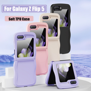 เคสโทรศัพท์ TPU แบบนิ่ม สําหรับ Samsung Galaxy Z Flip 5 Z Flip5