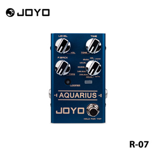 JOYO R-07 Aquarius แป้นเหยียบเอฟเฟคกีตาร์ Multi Mode Delay Looper
