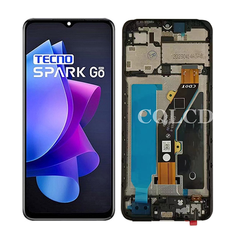 อะไหล่หน้าจอสัมผัส-lcd-พร้อมกรอบ-สําหรับ-tecno-spark-go-2023-bf7-bf7n