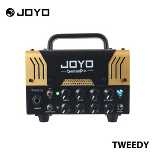 JOYO TWEEDY Bantamp XL Series หัวแอมป์ ขนาดเล็ก 20 วัตต์ พรีแอมป์ 2 ช่อง ไฮบริด หลอดขยายเสียงกีตาร์ พร้อมบลูทูธ สําหรับกีตาร์ไฟฟ้า