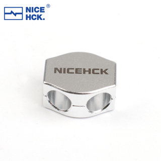 Nicehck ตัวสไลด์สายเคเบิล HiFi วัสดุอัลลอย ถอดออกได้ ดูดซับแรงกระแทก และลดเอฟเฟคหูฟัง อุปกรณ์เสริมอะคูสติก