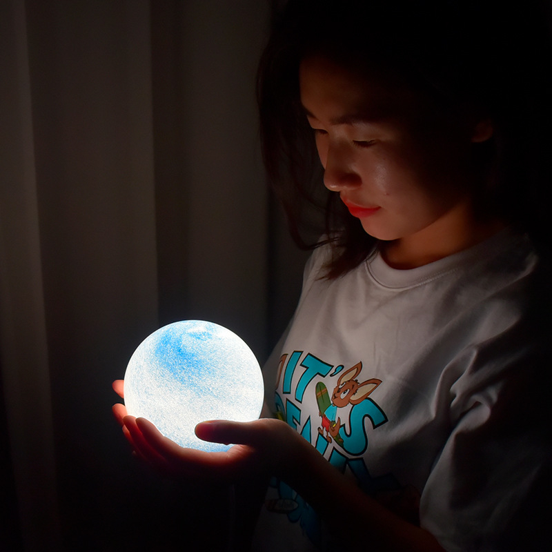 โคมไฟ-led-รูปดวงจันทร์กาแล็กซี่-ทรงกลม-พอร์ต-usb-สร้างสรรค์-สําหรับตกแต่งบ้าน-ห้องนอนเด็ก-ของขวัญ