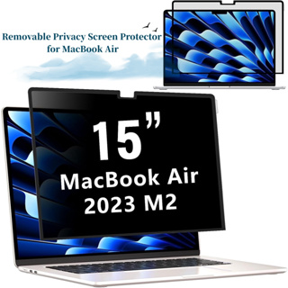 ฟิล์มกันรอยหน้าจอแล็ปท็อป ป้องกันแสงสะท้อน ถอดออกได้ สําหรับ MacBook Air Pro 13 2016-2020 13.6 นิ้ว M2 14 นิ้ว 15.3 นิ้ว A2941 2023 16 นิ้ว