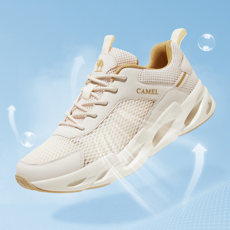 cameljeans-รองเท้ากีฬา-รองเท้าวิ่งลําลอง-ผ้าตาข่าย-ระบายอากาศ-น้ําหนักเบา-สําหรับผู้ชาย