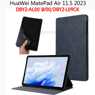 เคสแท็บเล็ตหนัง ฝาพับ พร้อมช่องใส่บัตร แฟชั่นคลาสสิก สําหรับ HuaWei MatePad Air 11.5 2023 DBY2-AL00 W00 DBY2-L09CK Mate Pad Air 11.5 นิ้ว 2023