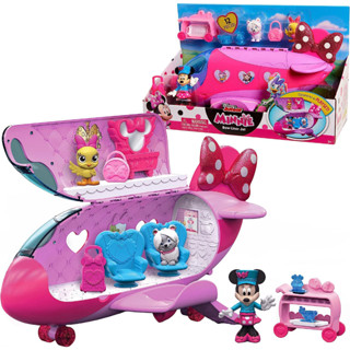 Disney Junior Minnie Mouse Bow-Liner Jet Toy Figures and Playset ของเล่นฟิกเกอร์ Disney Junior Minnie Mouse Bow-Liner สําหรับเด็ก